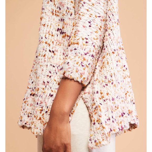 Lou & Grey Flecked Chenille Poncho Sweater - Picture 4 of 6